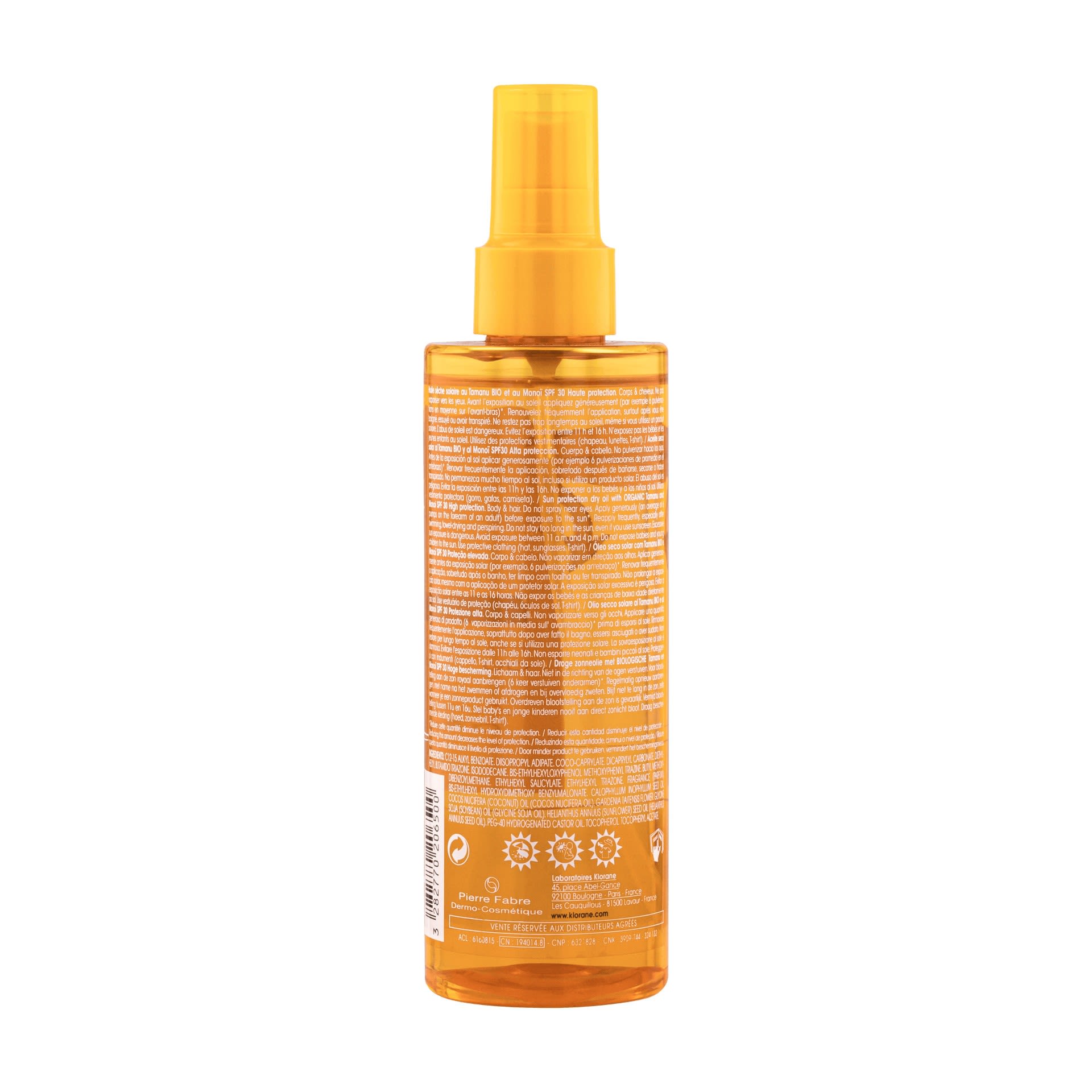 977021765 - KLORANE OLIO SECCO SOLARE SPF 30 CORPO/CAPELLI 200 ML - 4702733_11.jpg