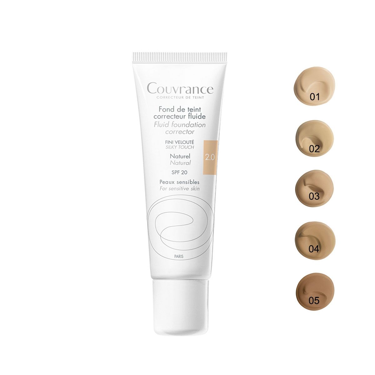 Avene Couvrance Fondotinta Fluido Naturale 30ml