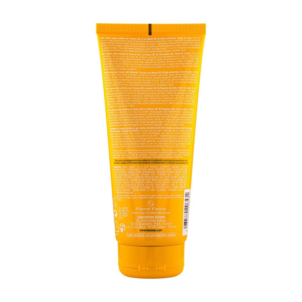 977021791 - KLORANE GEL-CREMA SOLARE SUBLIME SPF 30 VISO/CORPO 200 ML - 4702736_8.jpg