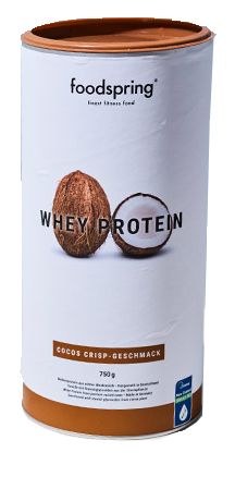 Foodspring Whey Protein Gusto Cocco Croccante 750g