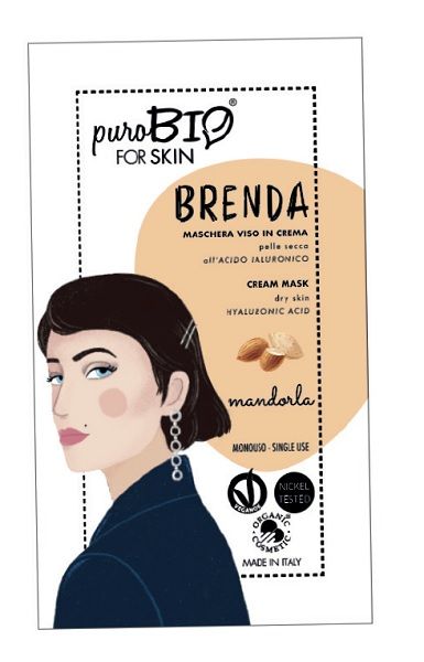 Purobio For Skin Brenda Maschera Viso Mandorla 10ml