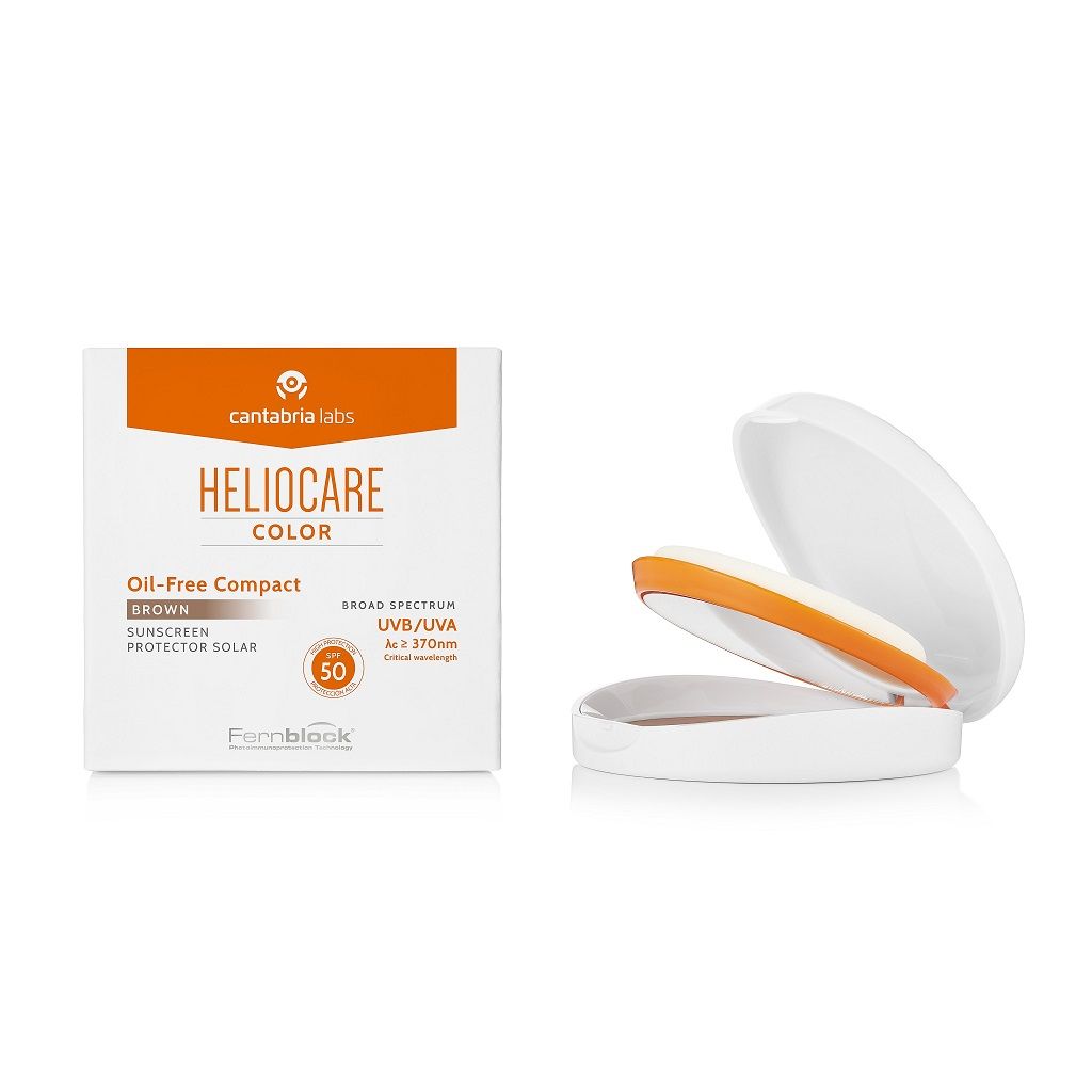 Heliocare SPF 50 Cipria Oilfree Brown 10 Grammi