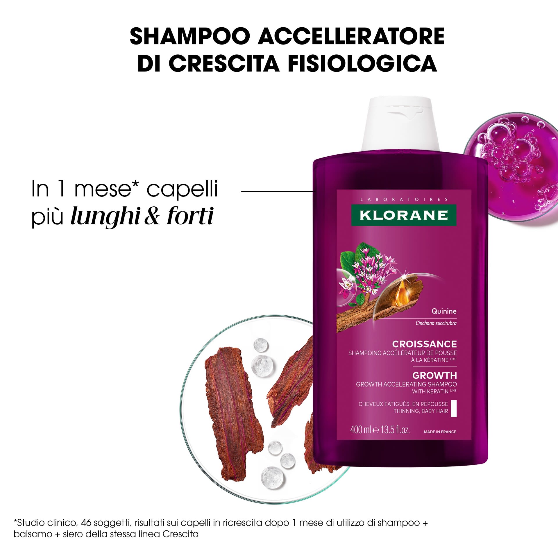 image - 951884271 - Shampoo fortificante a base di chinina formulato per stimolare la crescita dei capelli e rinforzarli. - 4889810_3.jpg
