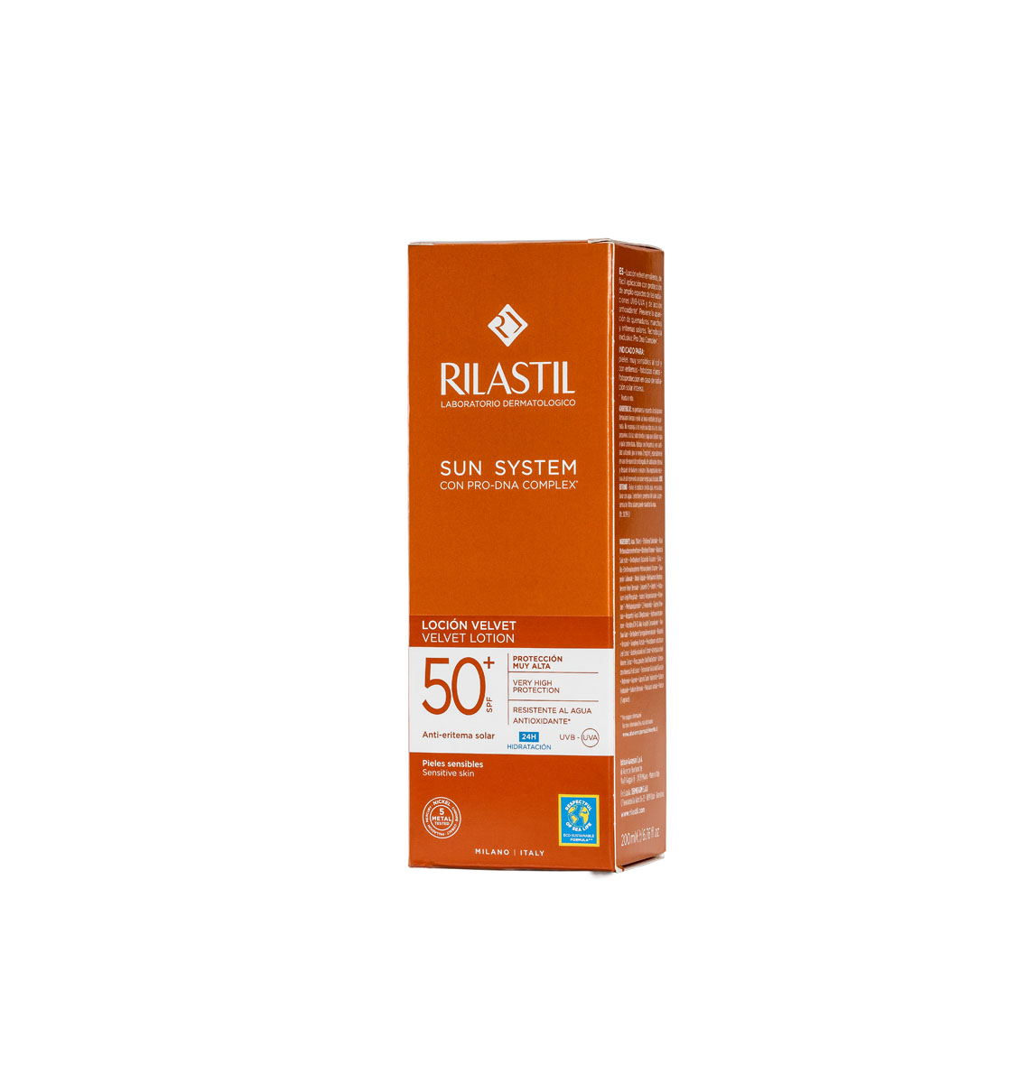 Rilastil Sun System SPF 50+ Latte Solare Vellutato 200ml