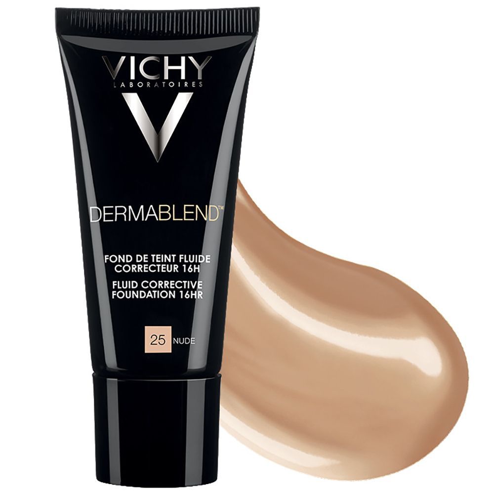 Vichy Dermablend Fondotinta Correttore Fluido 16h Tonalità 25 30ml