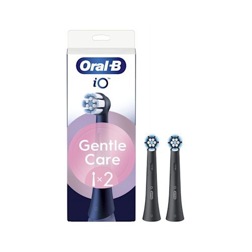 image - 950226276 - Testina di ricambio per spazzolino elettrico Oral-B iO Gentle Clean Black, progettata per una pulizia profonda e delicata, con setole ultra-morbide che rimuovono efficacemente la placca. - 4816392_1.jpg