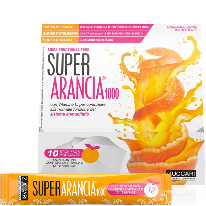 Super Gusto Arancia 1000 10 Stick