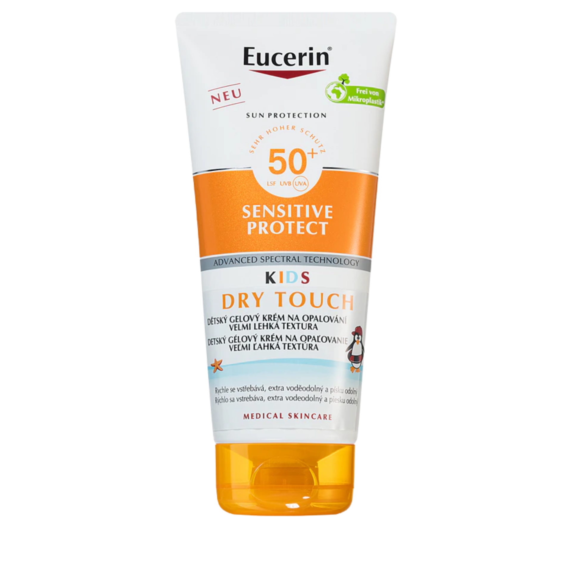 Eucerin Kids Dry Touch Gel Cream Spf50+ Protezione Solare Bambini 200ml