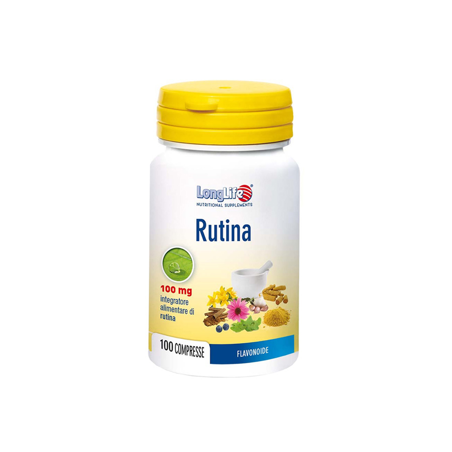 Longlife Rutina 100mg 100 Compresse