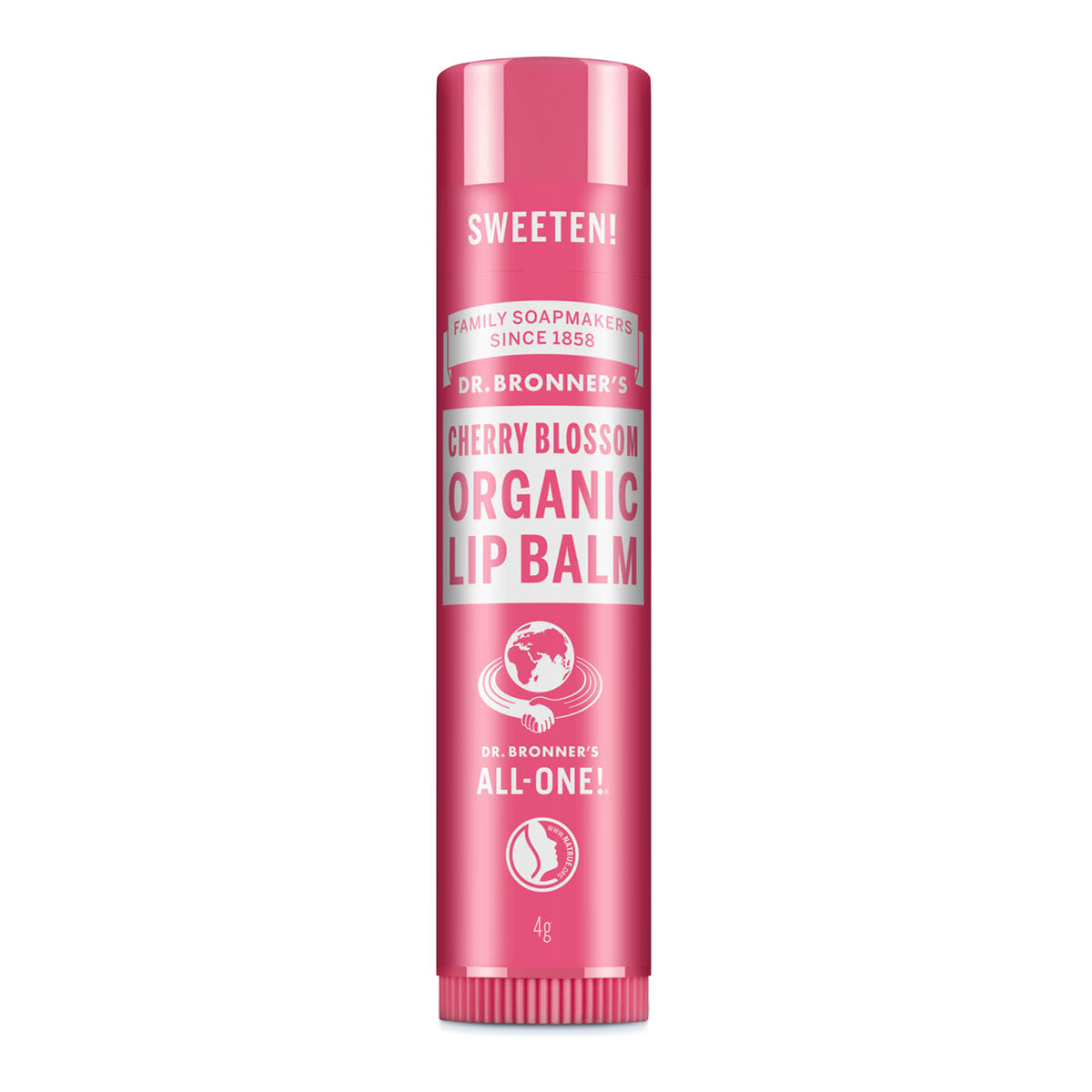 image - 982596280 - DR BRONNER'S CHERRY BLOSSOM LIP BALM 4 G - 4760039_1.jpg