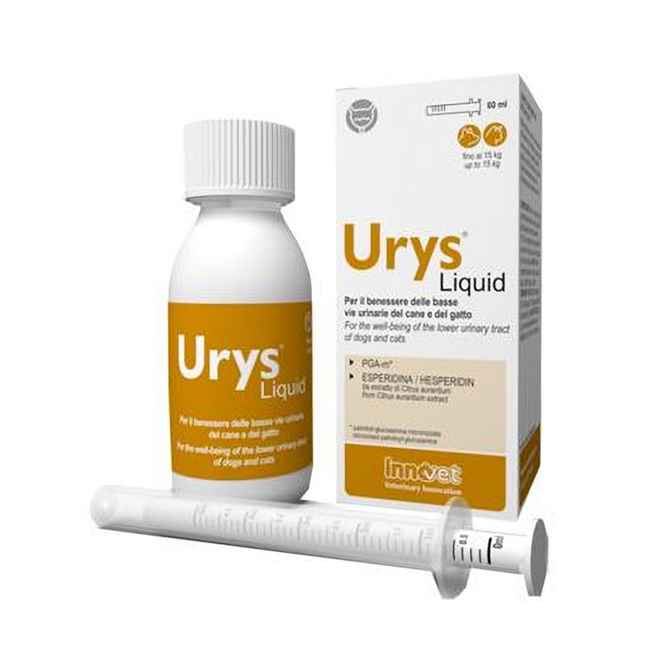 Urys Liquid Integratore Vie Urinarie Animali 60ml