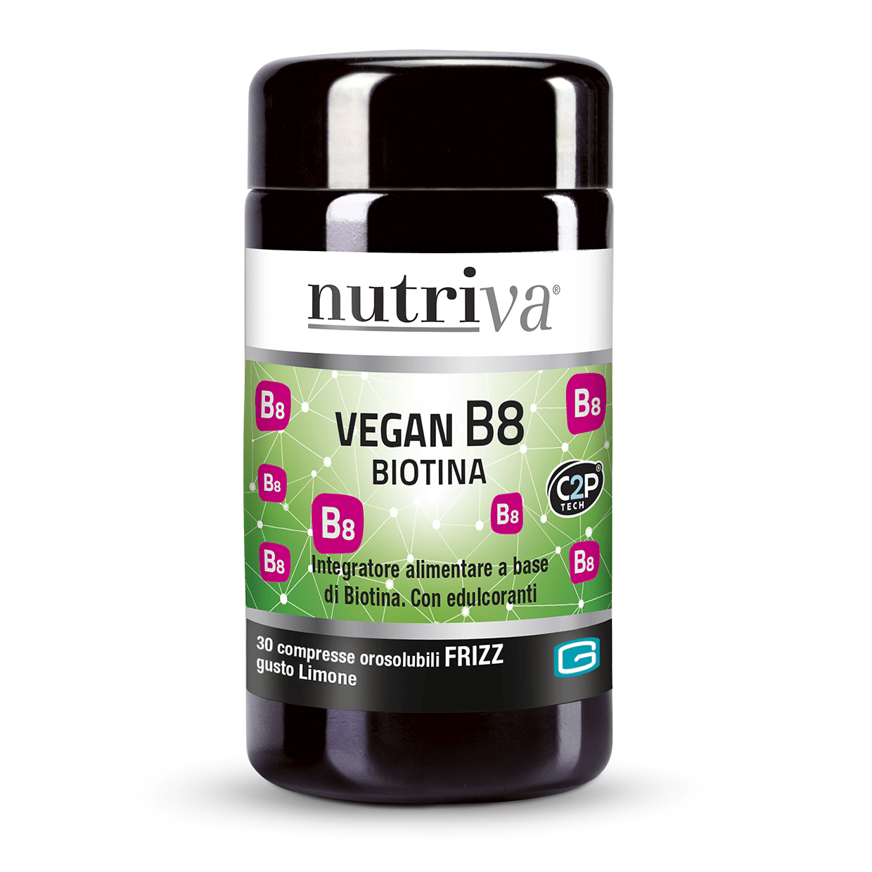 Nutriva Vegan B8 Biotina Integratore Pelle E Capelli 30 Compresse