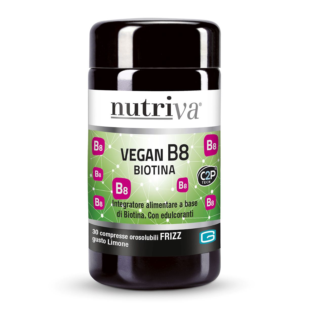 984950737 - Nutriva Vegan B8 Biotina Integratore Pelle e Capelli 30 compresse - 4741707_2.jpg
