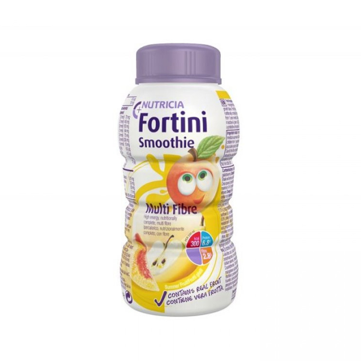 Fortini Smoothie Multi Fibre Gusto Frutti Gialli 200ml