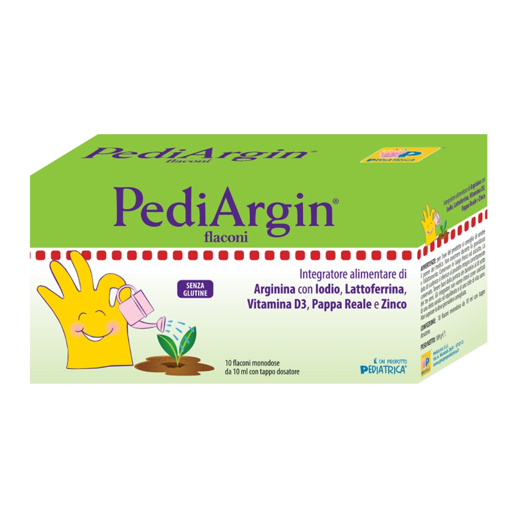 Pediargin Integratore Multiminerale Bambini 10 Flaconcini