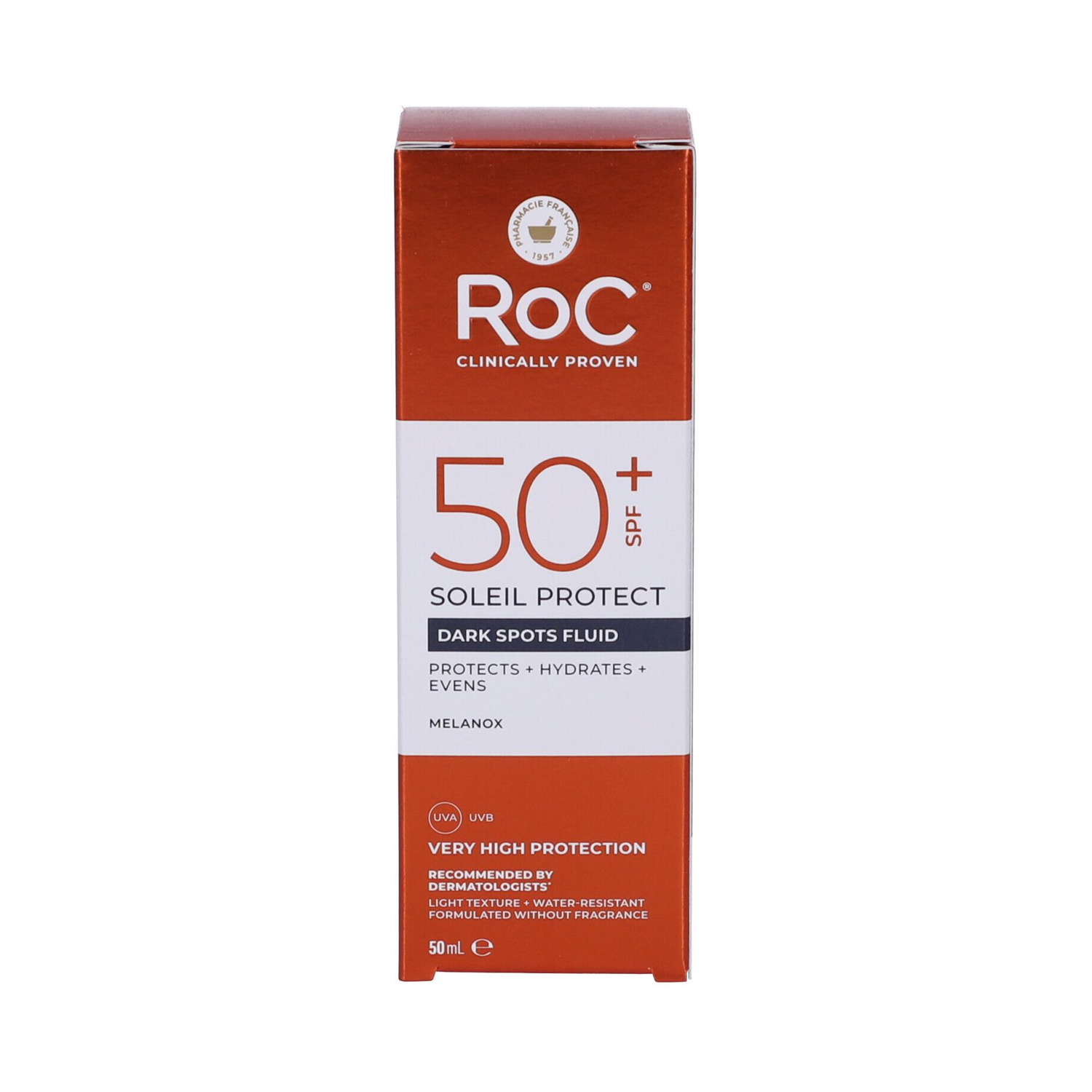image - 981498951 - ROC FLUIDO SOLARE VISO SPF 50+ ANTIMACCHIE BRUNE  50 ML - 4737754_5.jpg