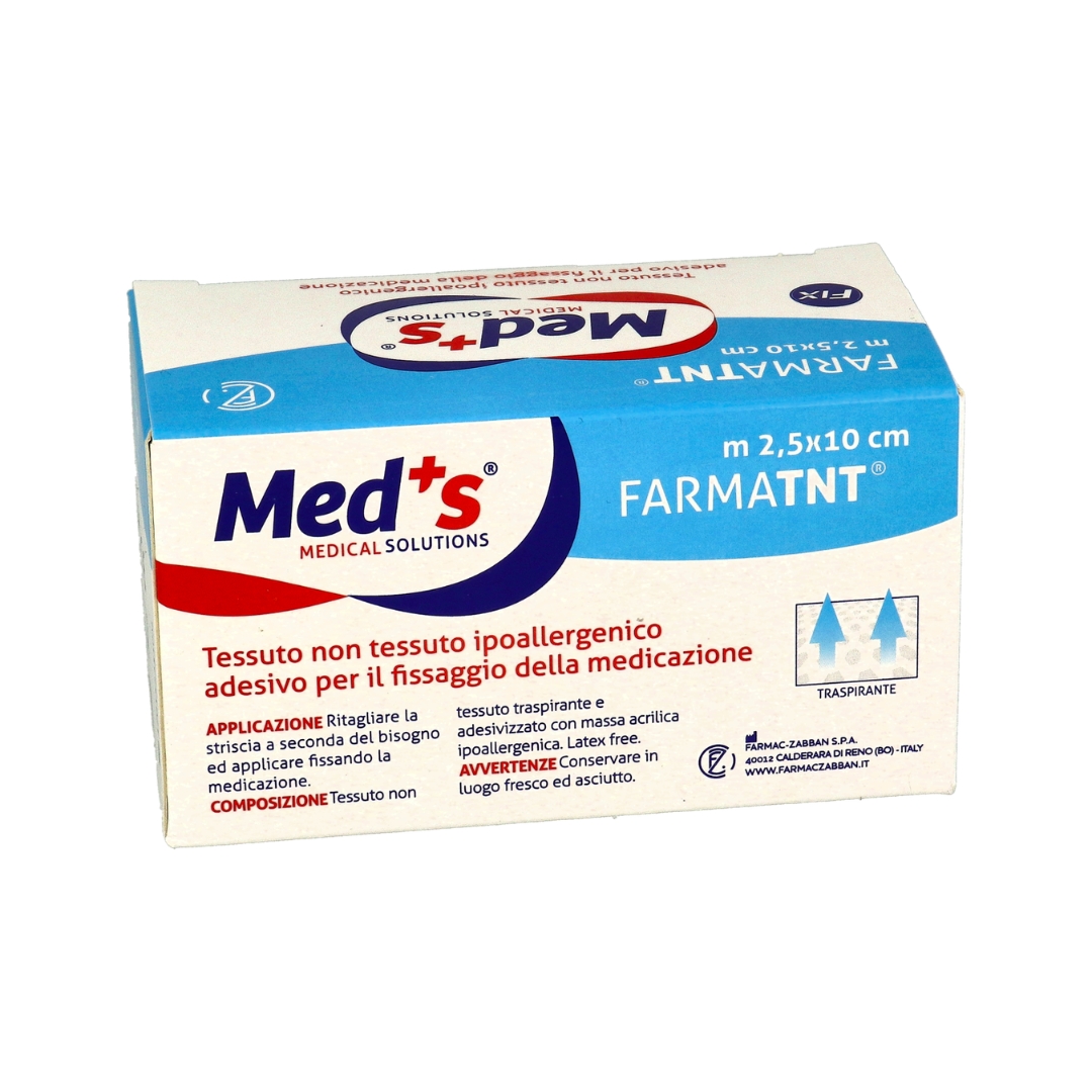 image - 931988238 - Cerotto in tessuto non tessuto ipoallergenico per fissare medicazioni su pelli sensibili, morbido ed elastico, traspirante e radiotrasparente. - 0007007_1.jpg