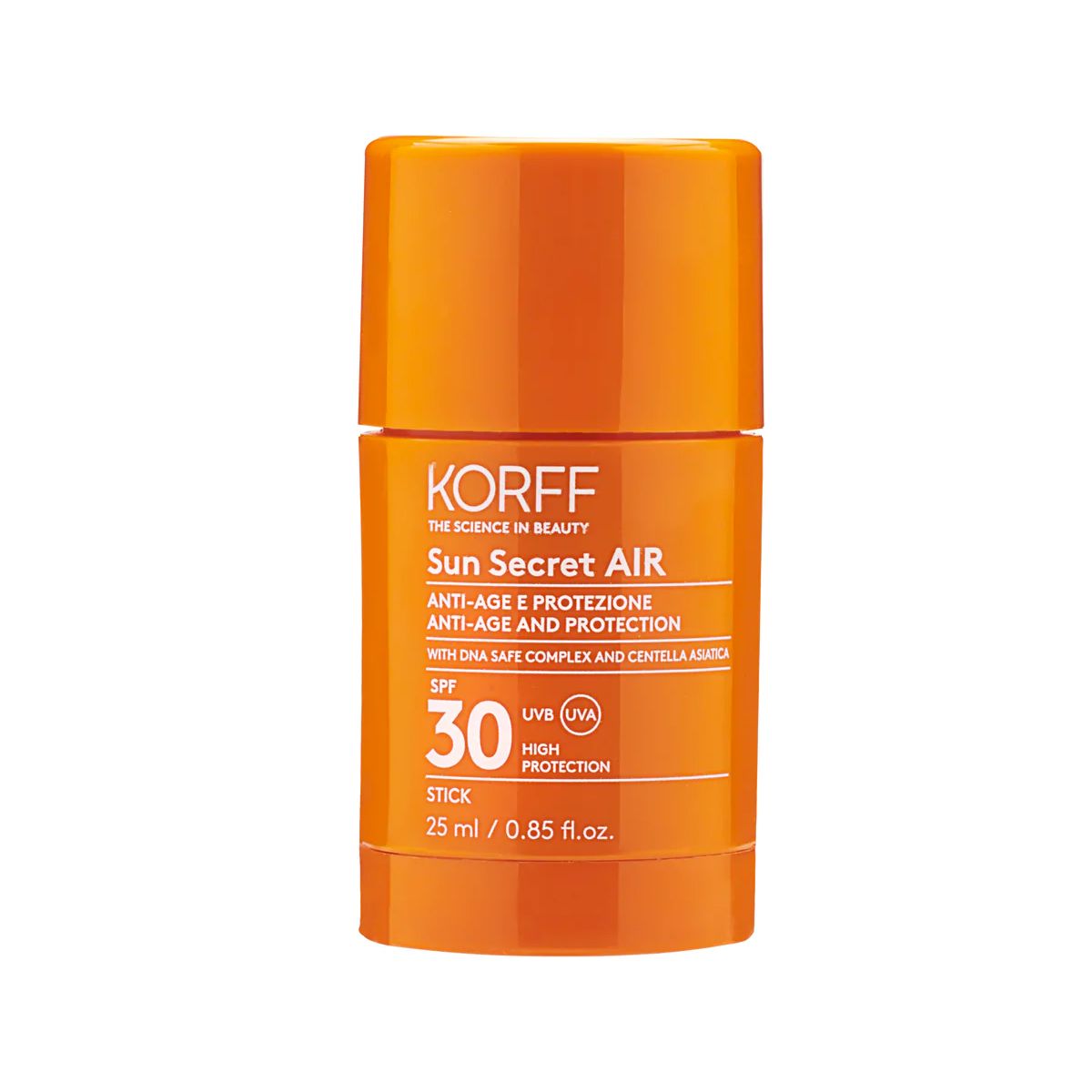 Korff Sun Secret SPF 30 Air Stick Protezione Solare Antiage 25ml