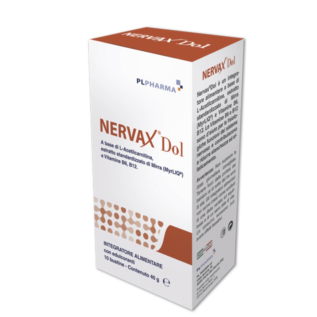 Nervax Dol Integratore Sistema Nervoso E Dolori Neuropatici 10 Bustine
