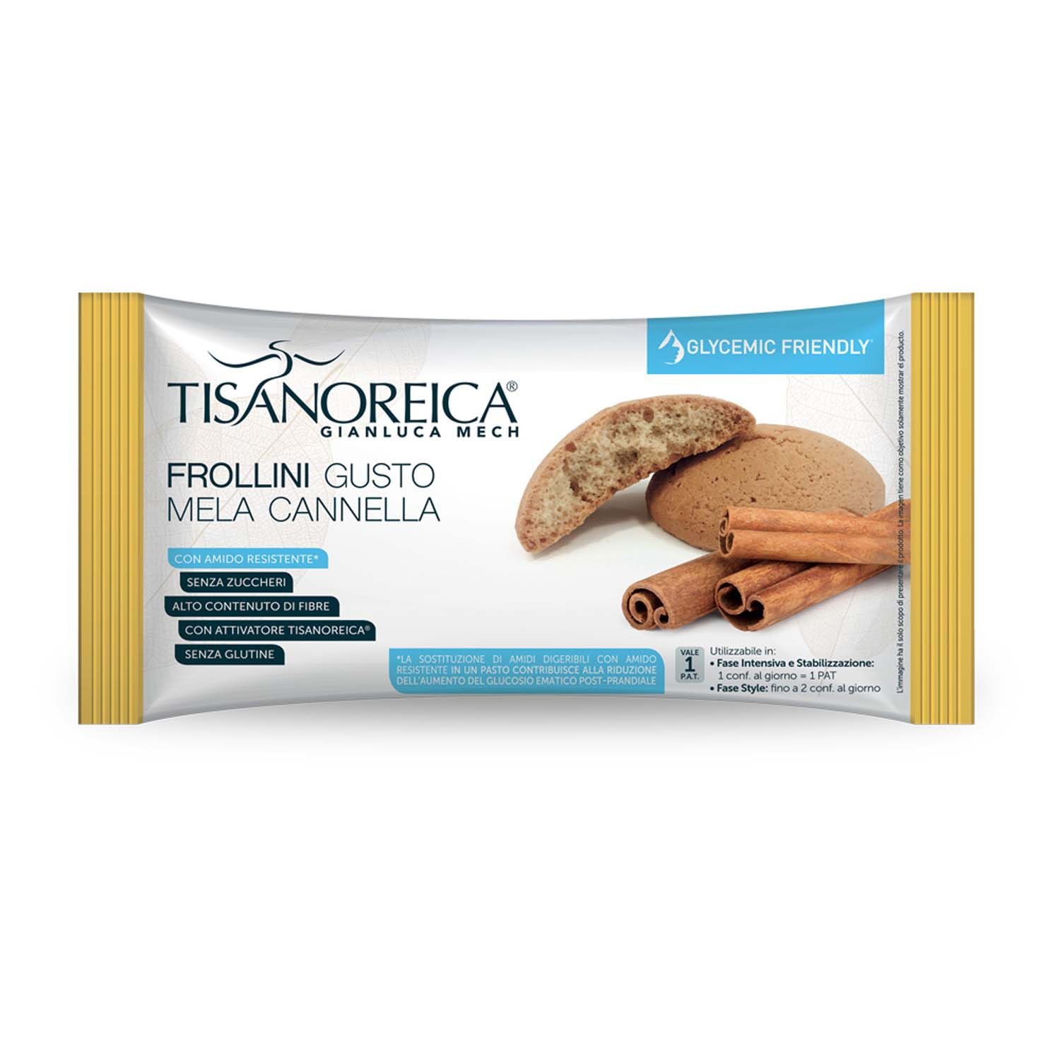 Tisanoreica Style Frollini Mela E Cannella 50g