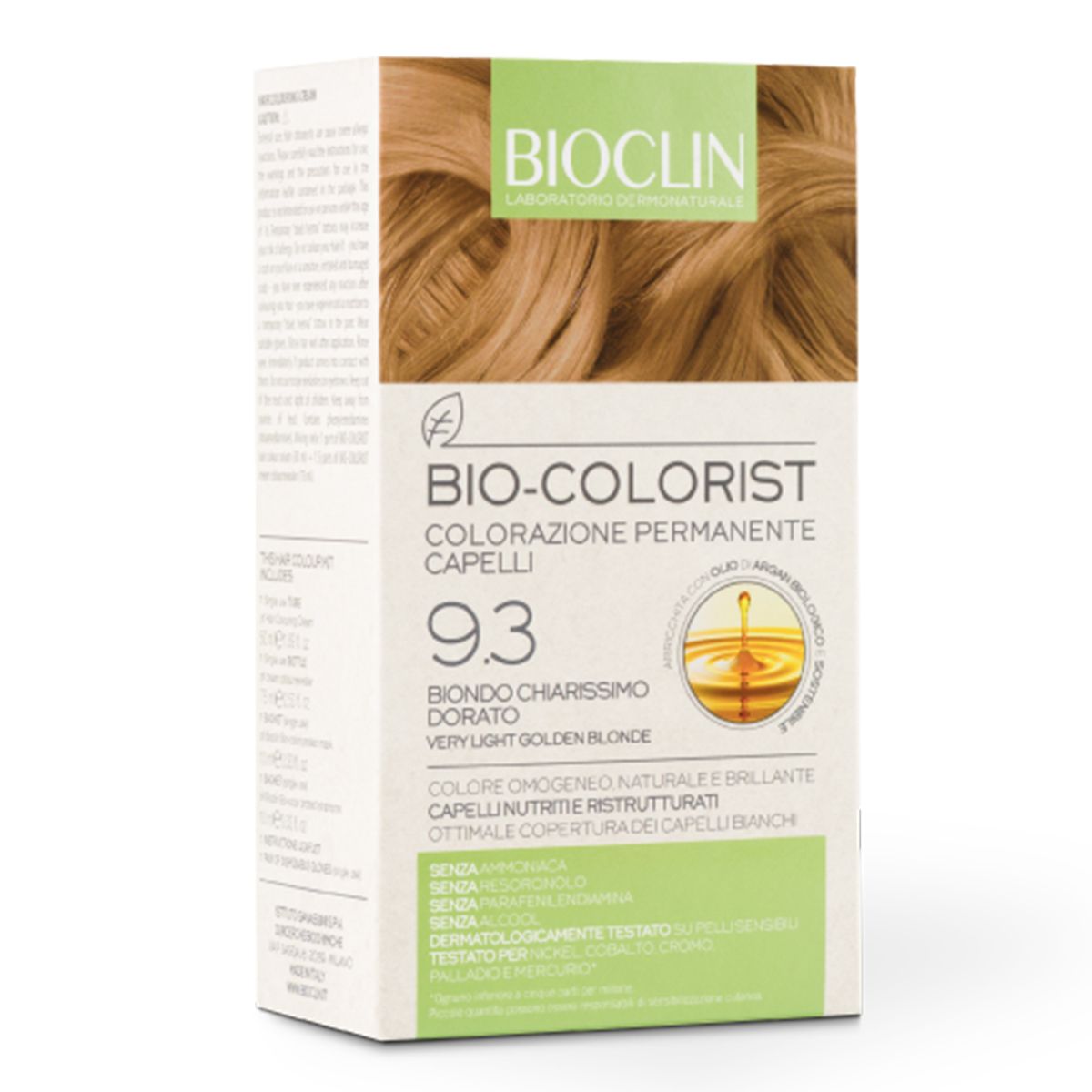 Bioclin Bio-colorist 9.3 Biondo Chiarissimo Dorato