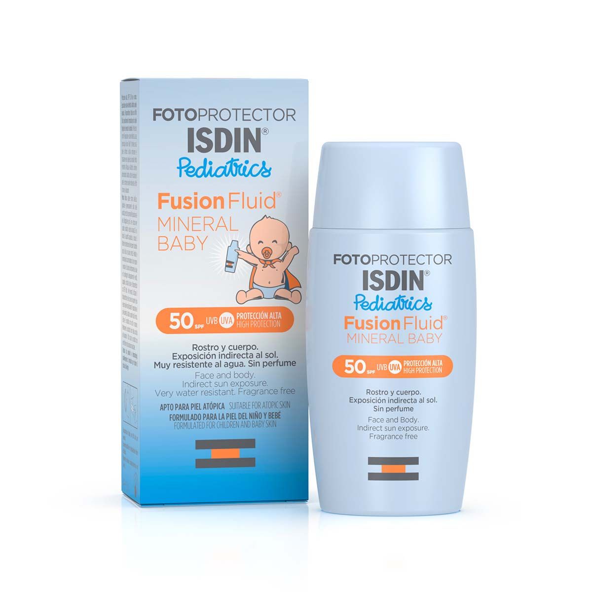 Isdin Fotoprotector Mineral Baby Pediatrics Solare Bambini SPF 50 50ml