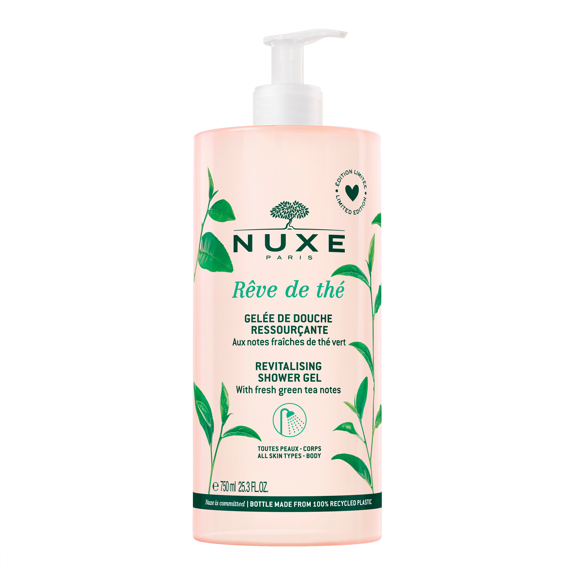 Nuxe Rêve De Thé Doccia gel Rivitalizzante Maxi Formato 750ml