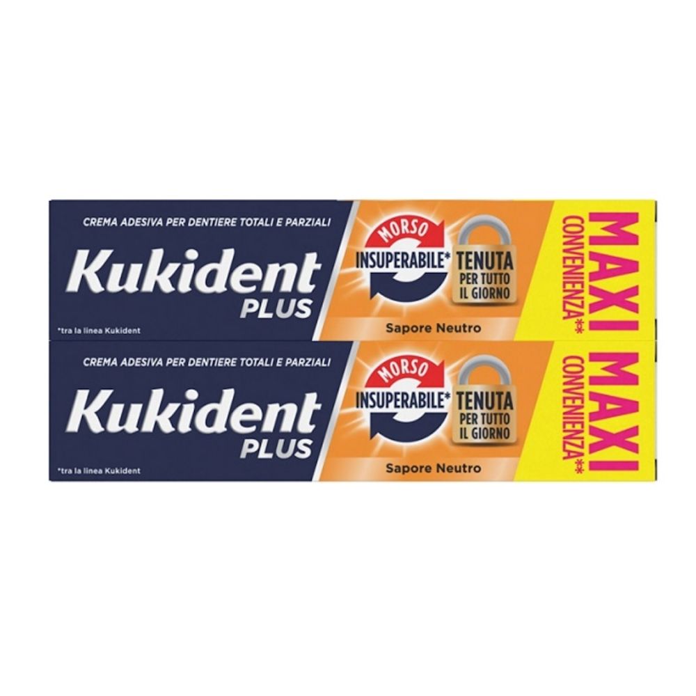 image - 950985818 - KUKIDENT BIPACCO MORSO INSUPERABILE CREMA ADESIVA DENTIERE 57 G X 2 - 4836626_2.jpg