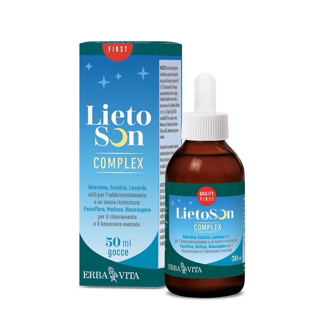 Lietoson Complex Gocce Integratore Sonno E Stress 50ml