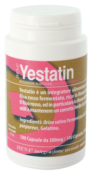 Yestatin Integratore controllo livello colesterolo 100 Capsule