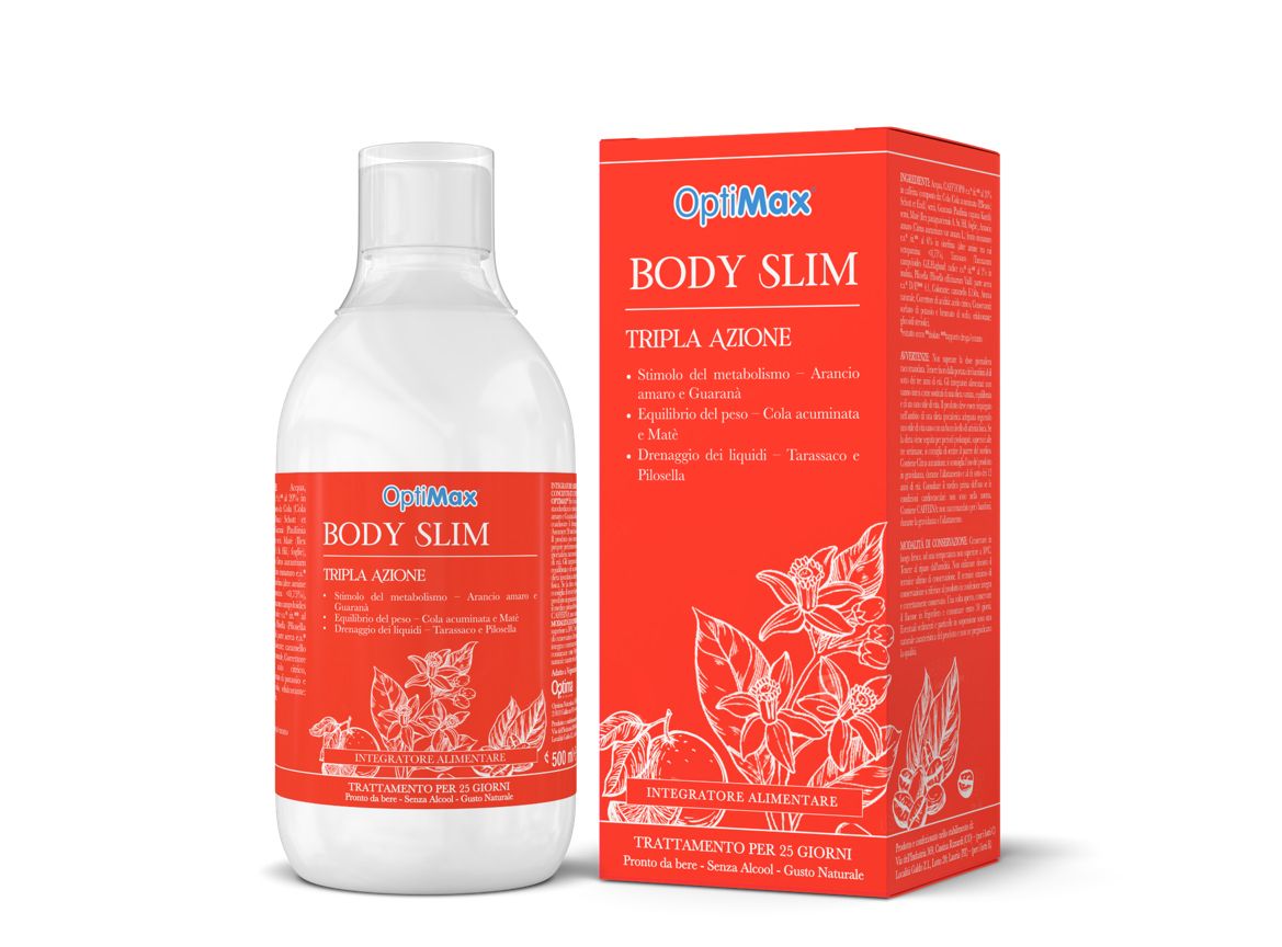 Optimax Body Slim Integratore Dimagrante 500ml