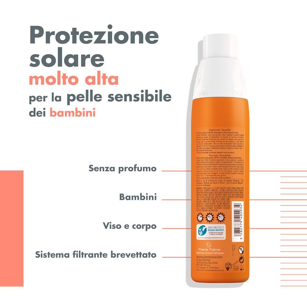 image - 932524236 - EAU THERMALE AVENE SPRAY SOLARE SPF 30 BAMBINO 200 ML - 7853614_3.jpg