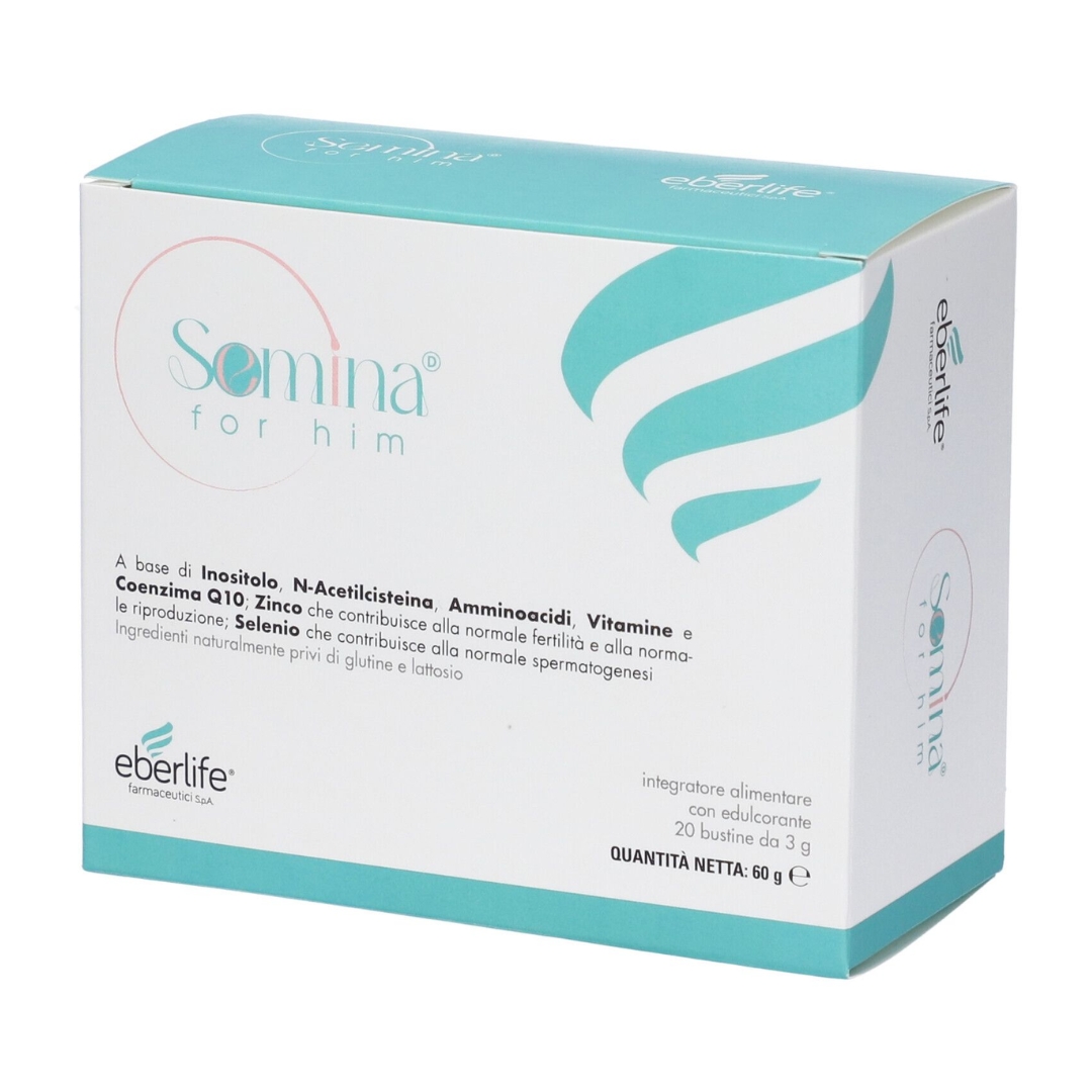 Erbelife Semina For Him Integratore Fertilità Maschile 20 Bustine
