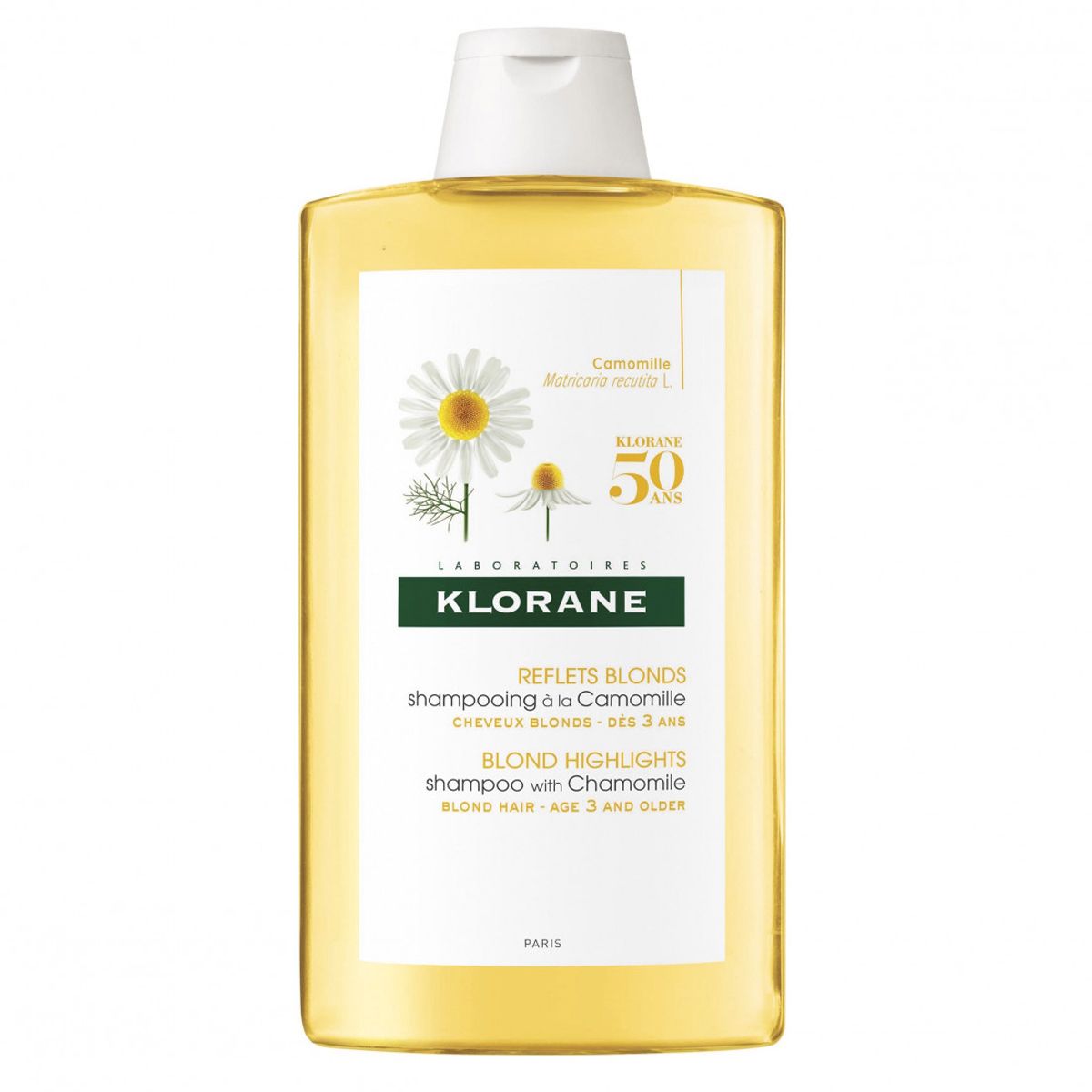 Klorane Shampoo Camomilla Riflessi Biondi 400ml