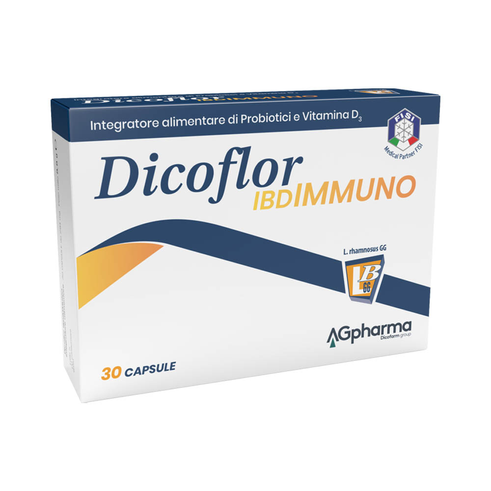 Dicoflor 60 Immuno D3 Integratore Probiotici E Vitamina D3 30 Capsule