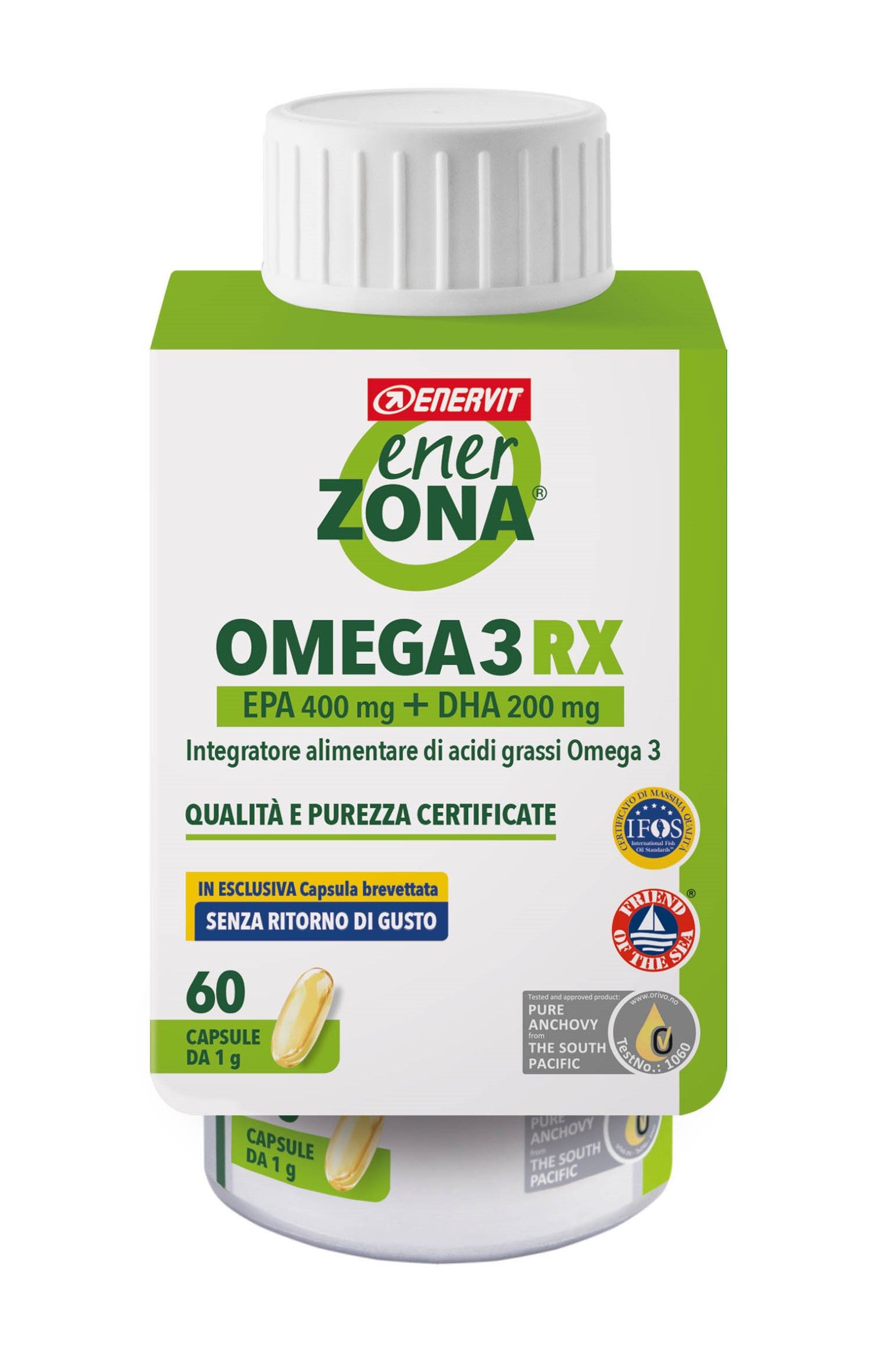 Enerzona Omega 3 Rx Integratore 60 Capsule Top Farmacia