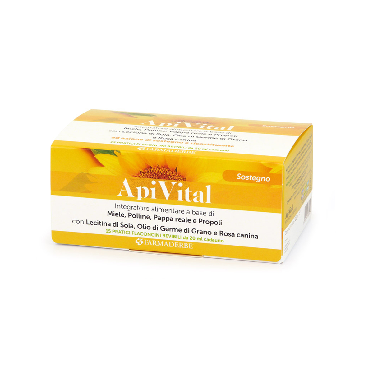 Apivital Flaconcini Integratore Energizzante 15x20ml