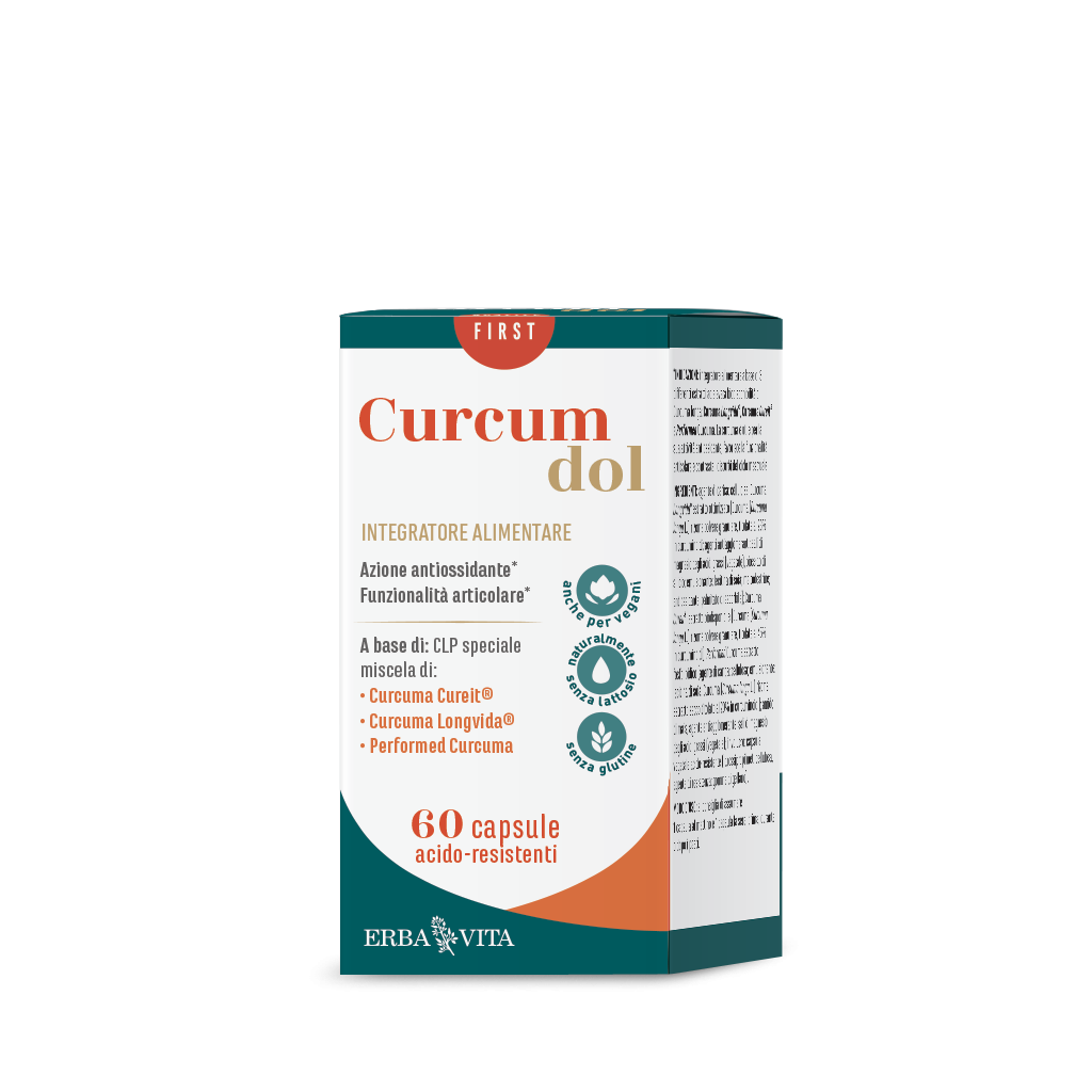 Erba Vita Curcum Dol Integratore 60 Capsule