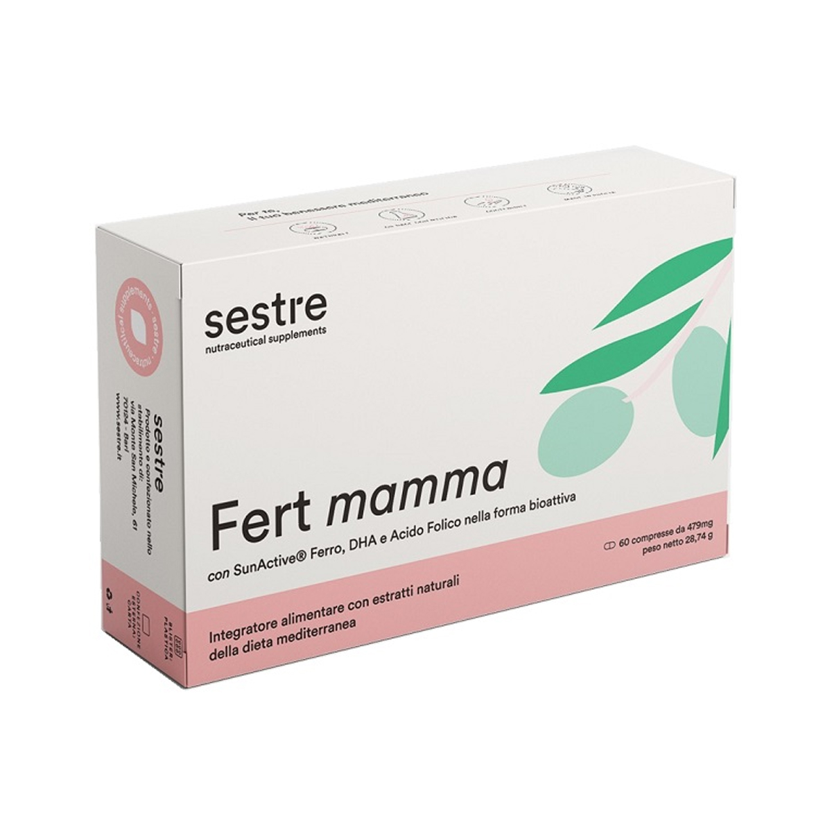 Fert Mamma Integratore Gravidanza E Allattamento 60 Compresse