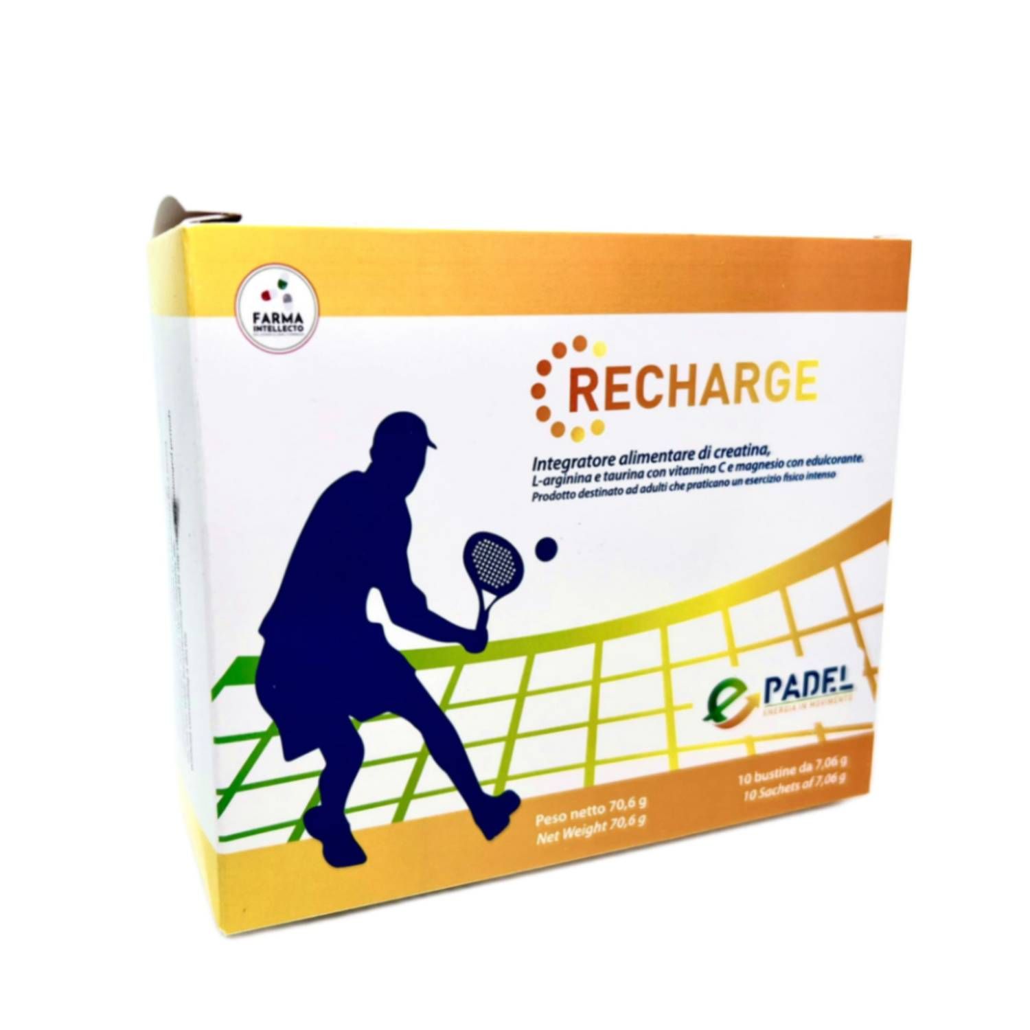 Epadel Recharge Integratore Recupero Muscolare 10 Bustine