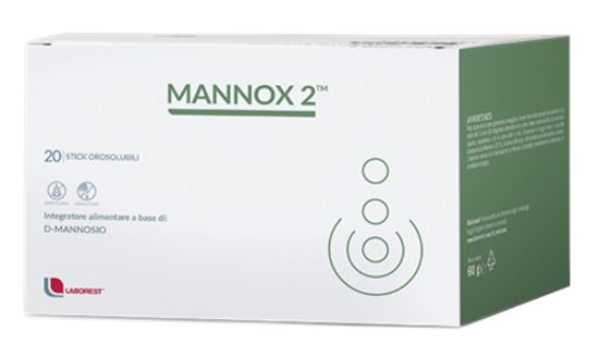 Mannox 2tm Integratore D-mannosio 20 Stick Orosolubili