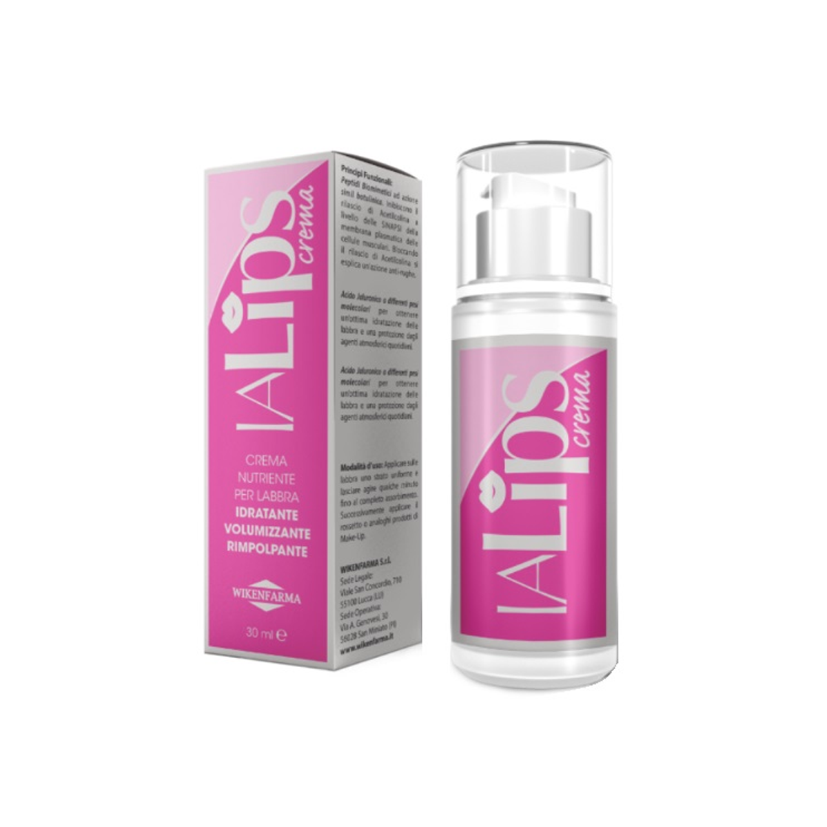 Ialips Crema Labbra Rimpolpante Antiage 30ml