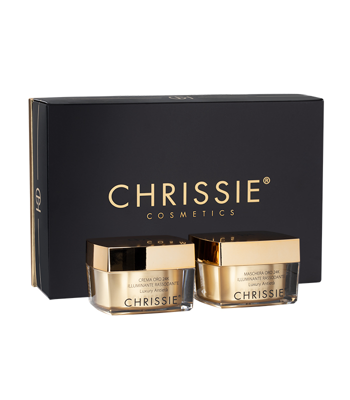 Chrissie Golden Box Oro 24k Crema 50ml + Maschera 50ml