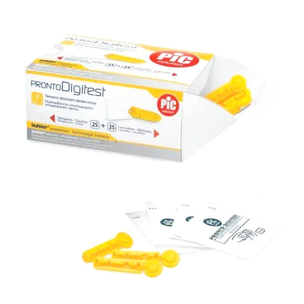901500862 - Pic Lancette Pungidito Digitest Gauge 28 25 pezzi + 25 Tamponcini assorbenti - 7894294_3.jpg