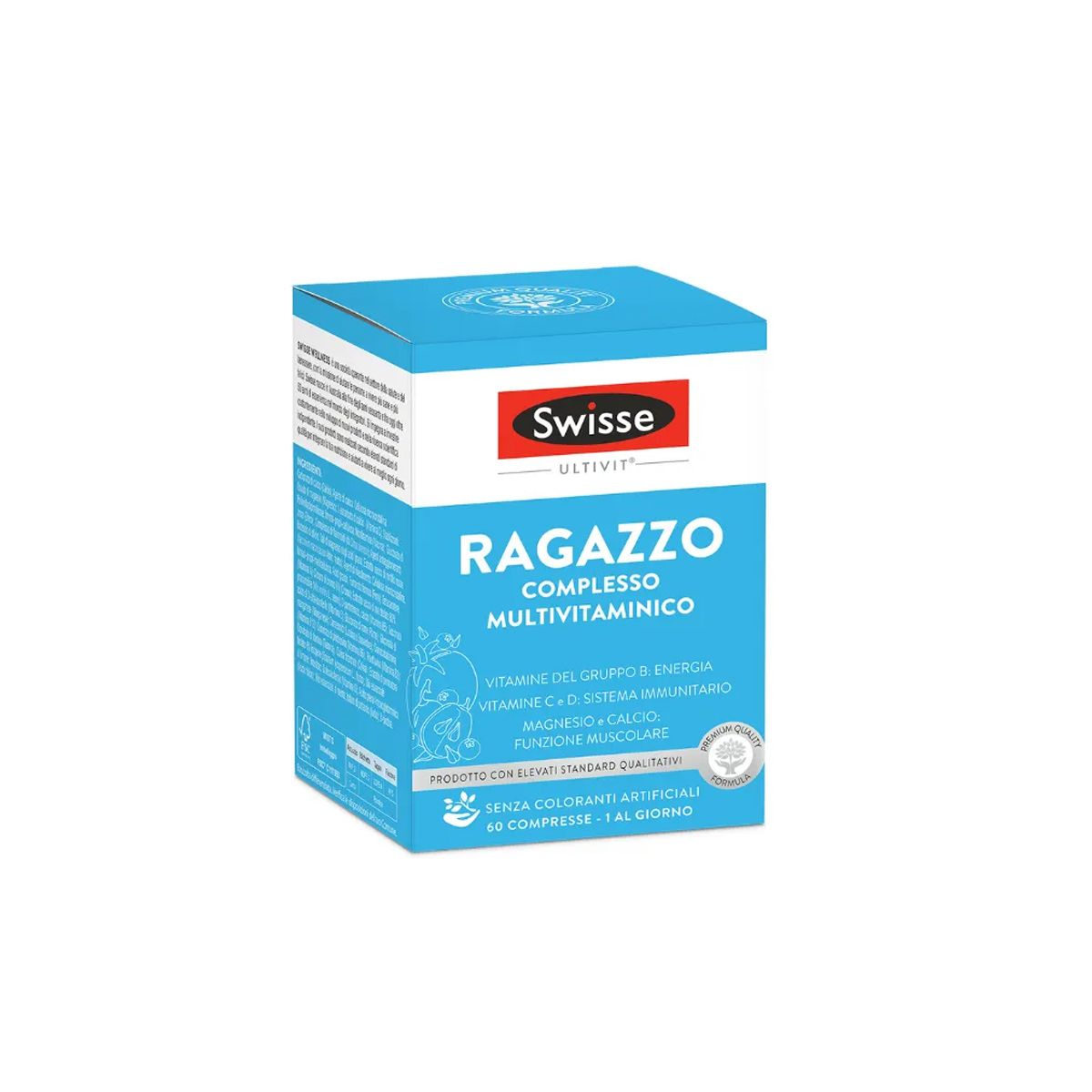 Swisse Ragazzo Complesso multivitamine 60 Compresse