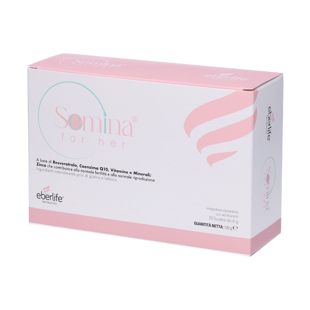 Semina For Her Integratore Fertilità Femminile 20 Bustine
