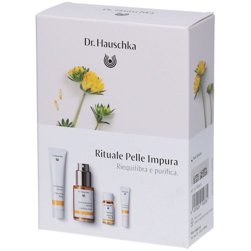 950248930 - DR HAUSCHKA KIT RITUALE GIORNO & NOTTE PELLE IMPURA 1 BALSAMO DETERGENTE + 1 LOZIONE PURIFICANTE + 1 SIERO NOTTE 2,5 ML + 1 OLIO RIEQUILIBRANTE GIORNO 5 ML - 4818696_1.jpg