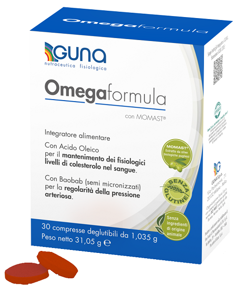 Guna Omega Formula Integratore Benessere Cardiovascolare 30 Compresse