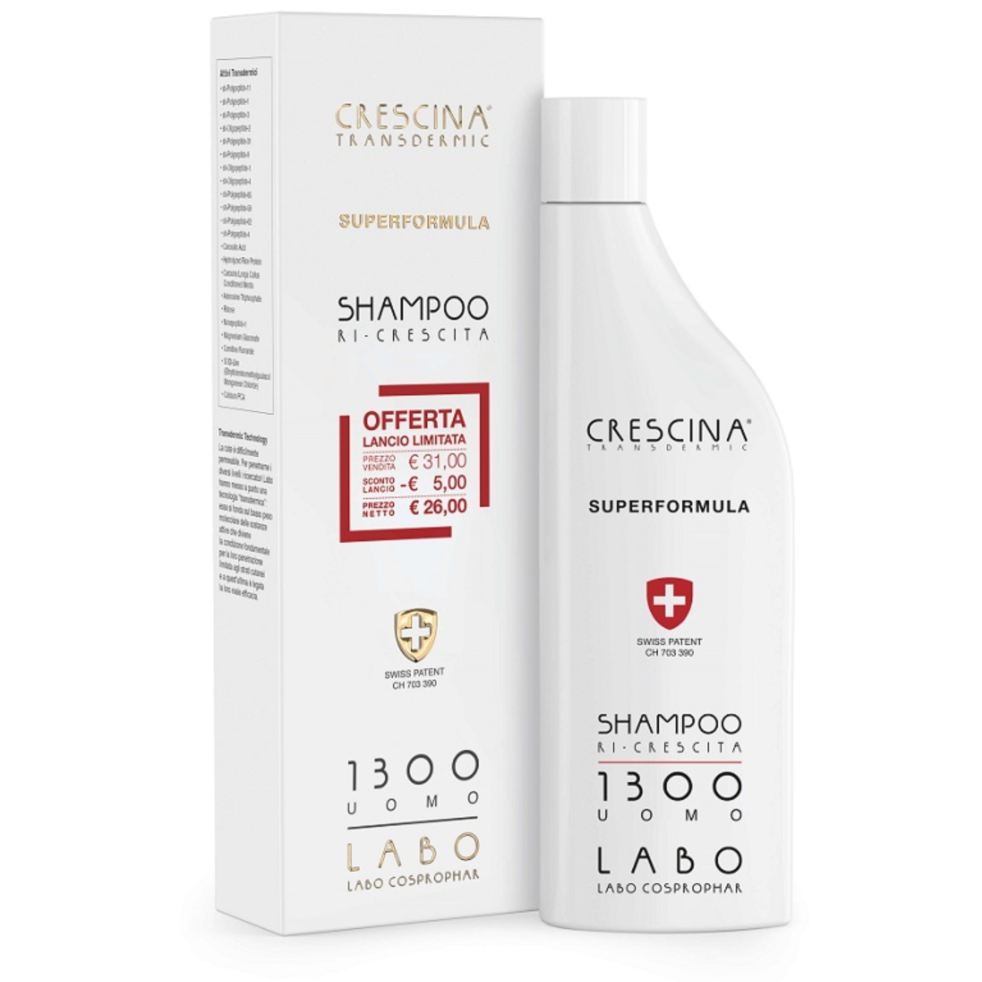 950906723 - SHAMPOO CRESCINA RI-CRESCITA SUPERFORMULA 1300 UOMO 150 ML - 4830823_1.jpg
