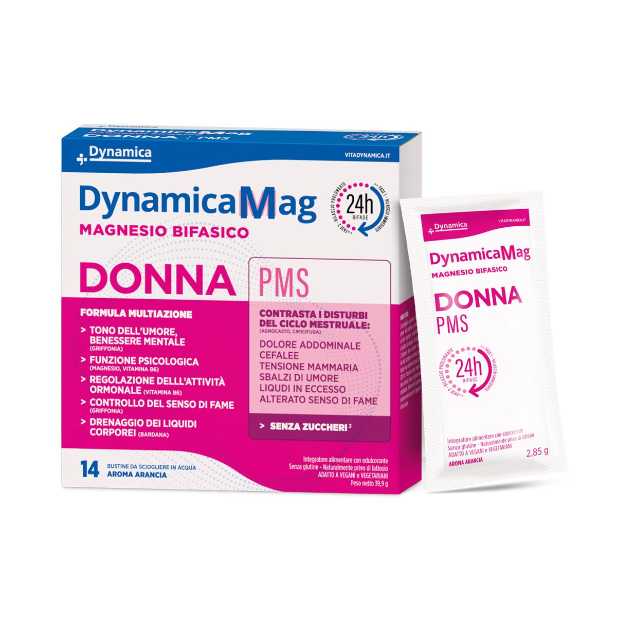 Dynamicamag Donna Pms Integratore Salino 14 Bustine